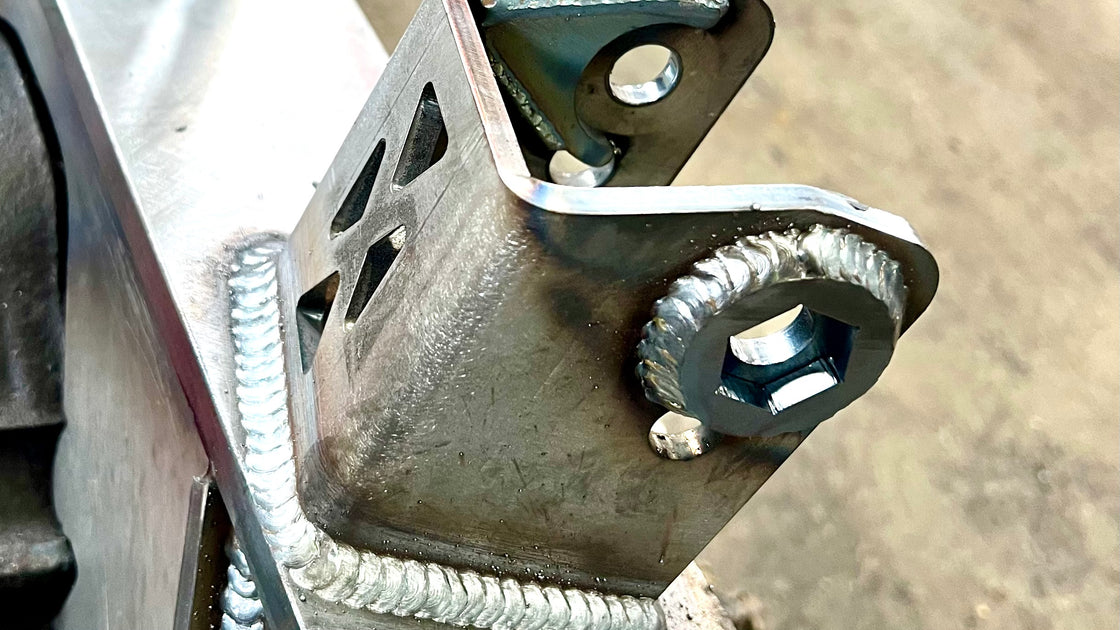 4 Weld On Steel Trailer Ramp Gate Holders Heavy Duty Hinge Equipment Solid New E - Foto 2