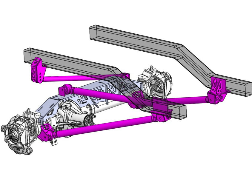 Universal 3 Link Kit (OPTION 1) TMR Customs