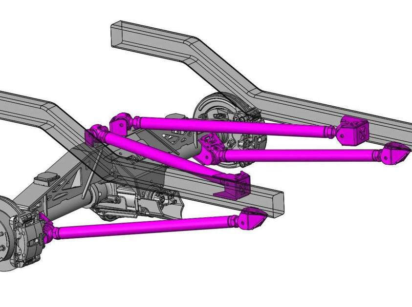 Universal Triangulated 4 Link Kit (OPTION 2) TMR Customs