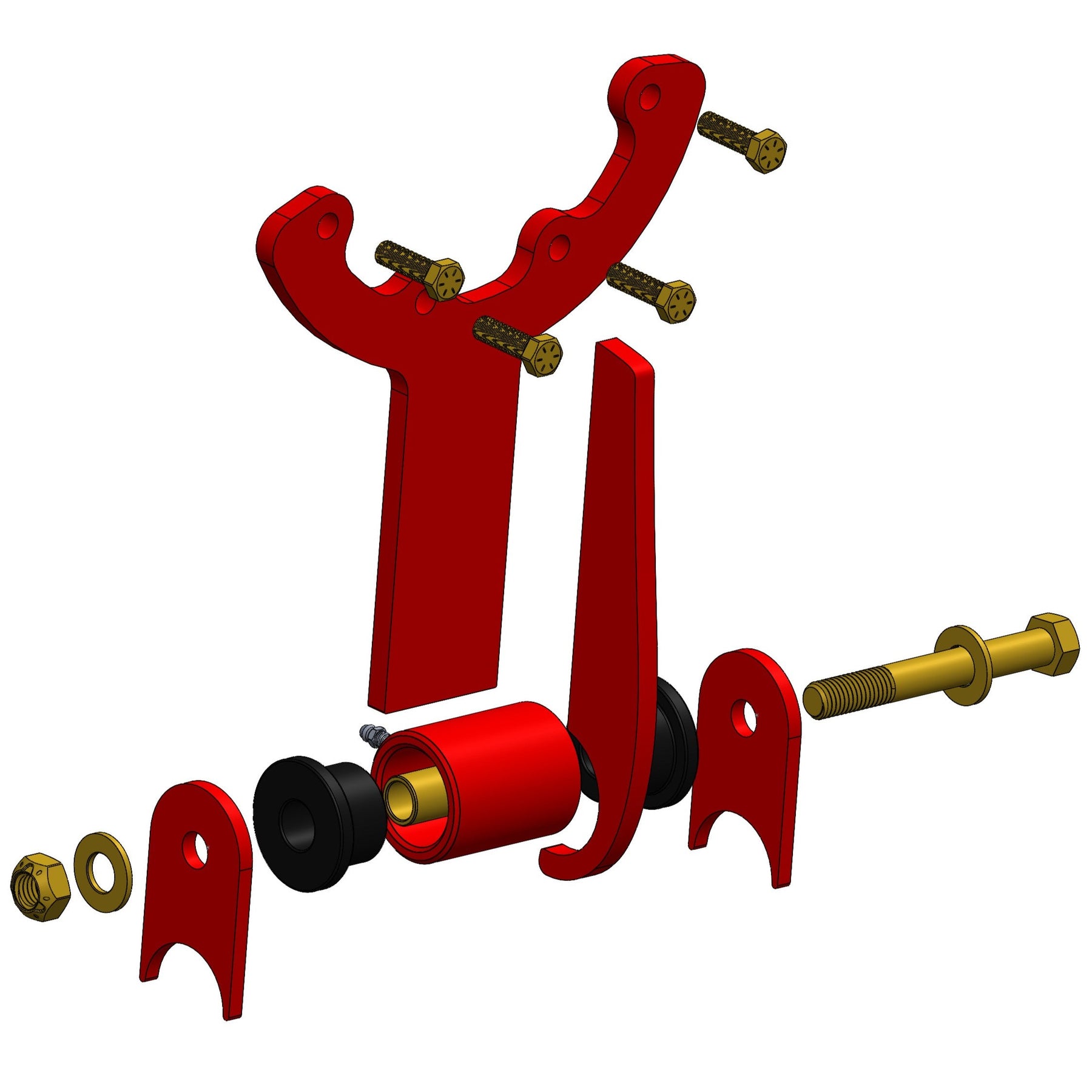 Transfer Case Support Kit - NP205 - TMR Customs