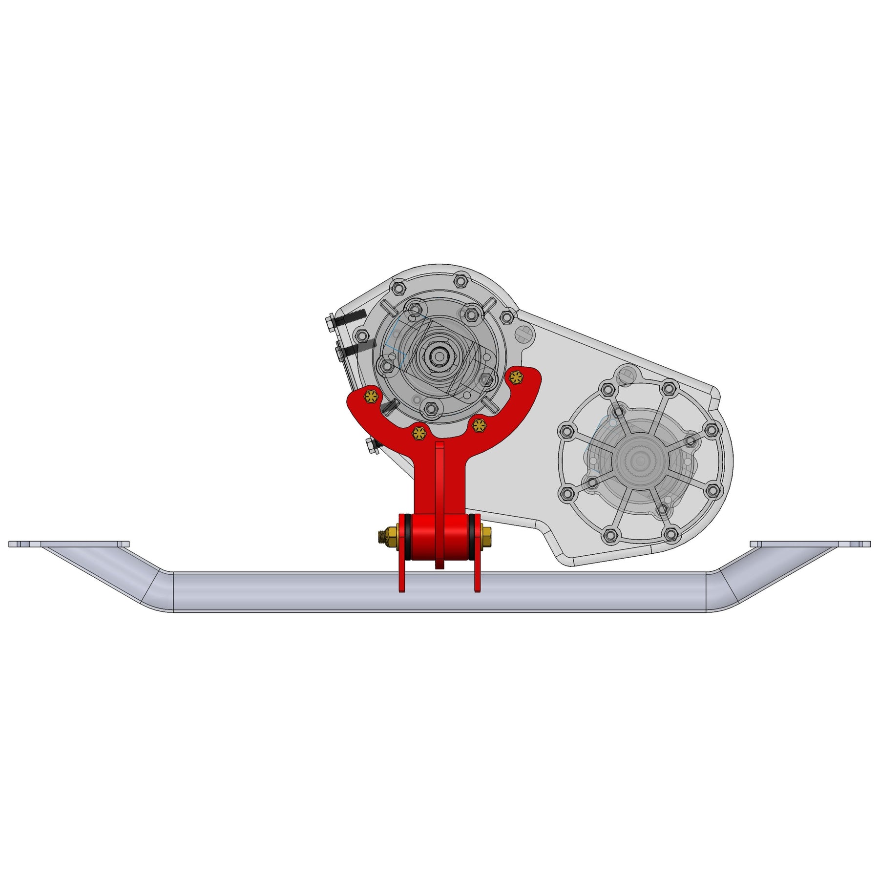 Transfer Case Support Kit - NP205 - TMR Customs