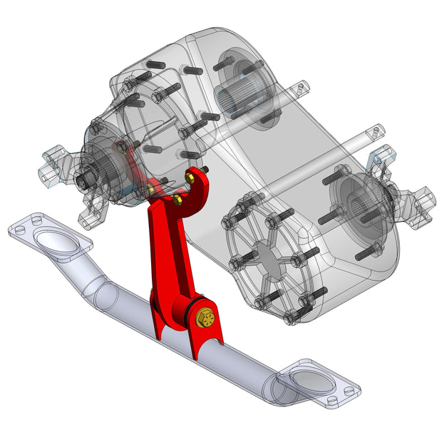 Transfer Case Support Kit - NP205 - TMR Customs