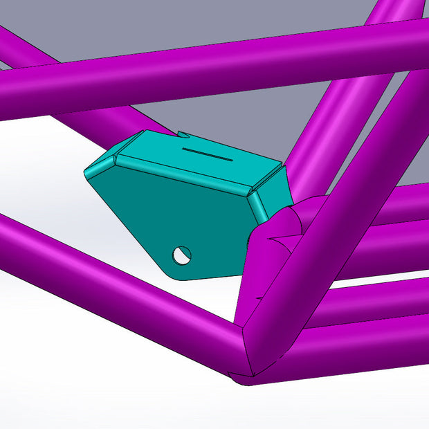 THE ARCHETYPE Trailing Arm Chassis Side Link Brackets - 2.625" WIDE