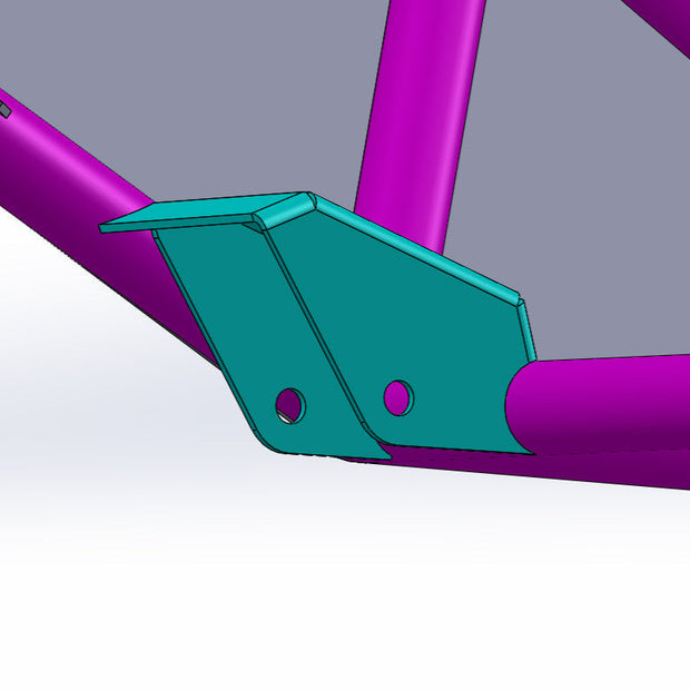 THE ARCHETYPE Trailing Arm Chassis Side Link Brackets - 2.625" WIDE