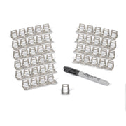 Stainless Steel Bolt On Zip Tie Tab/Cable Tie Tab - 50 Pack