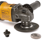 The "Nut Cupper" - Angle Grinder Nut Holder