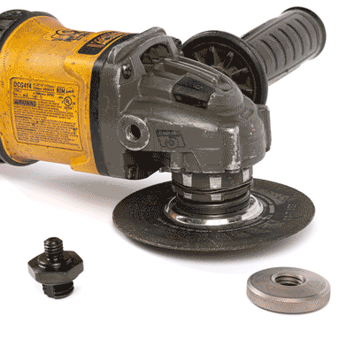 The "Nut Cupper" - Angle Grinder Nut Holder