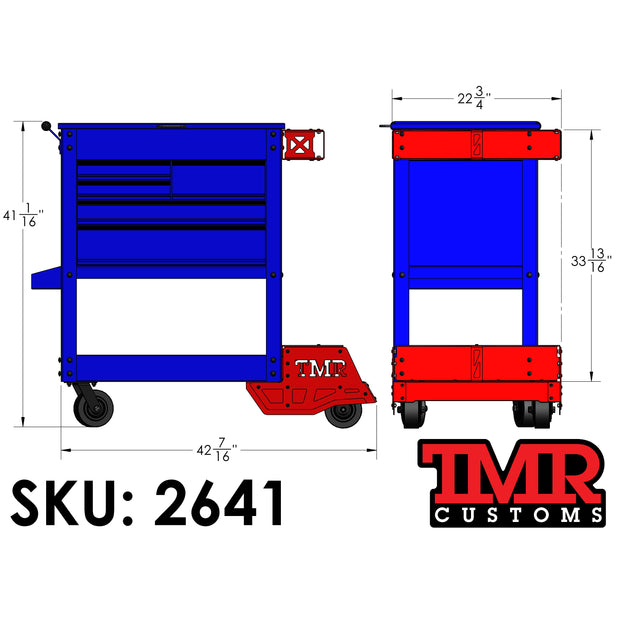 Welding Cart Conversion Kit (Harbor Freight Mechanics Cart)