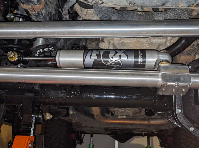 Jeep Steering Stabilizer Relocation Bracket Kit Fits JK/JL/JT TMR