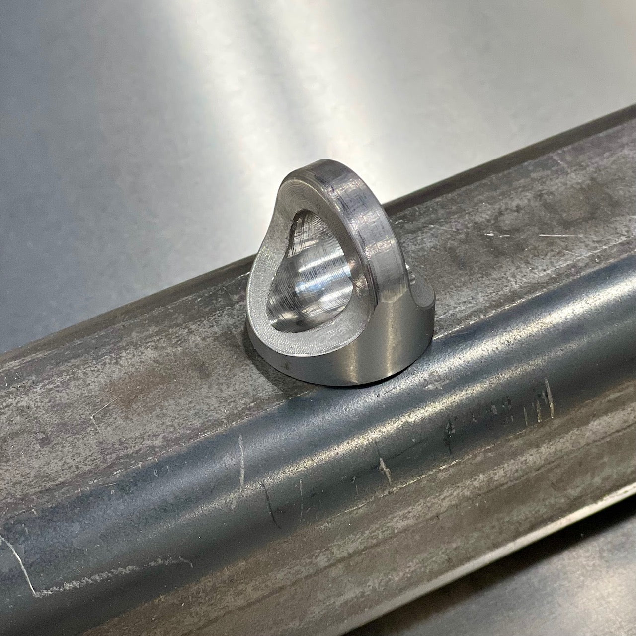 Weld On Eyelet for ClipIn Seat Belt Type C TMR Customs