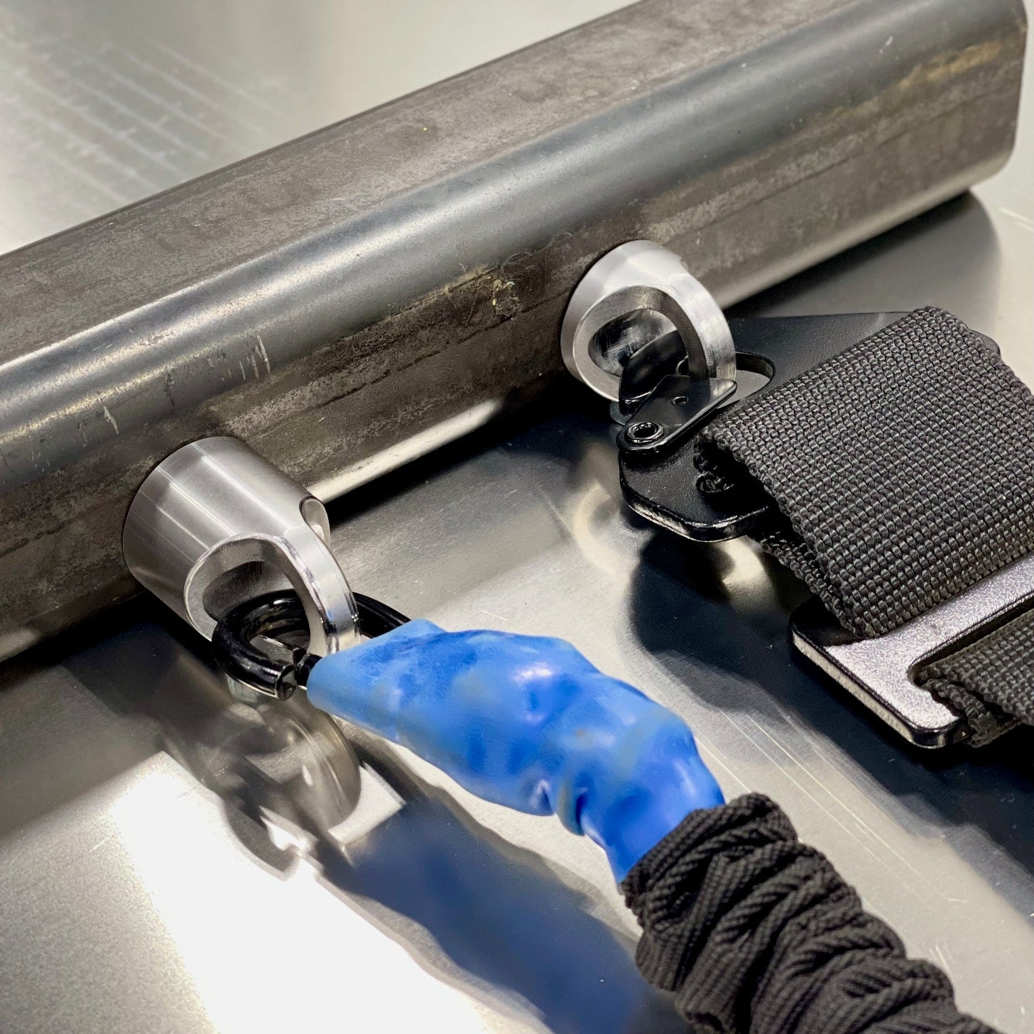 Weld On Eyelet for ClipIn Seat Belt Type C TMR Customs