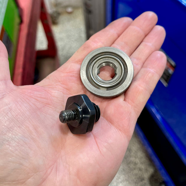 The "Nut Cupper" - Angle Grinder Nut Holder