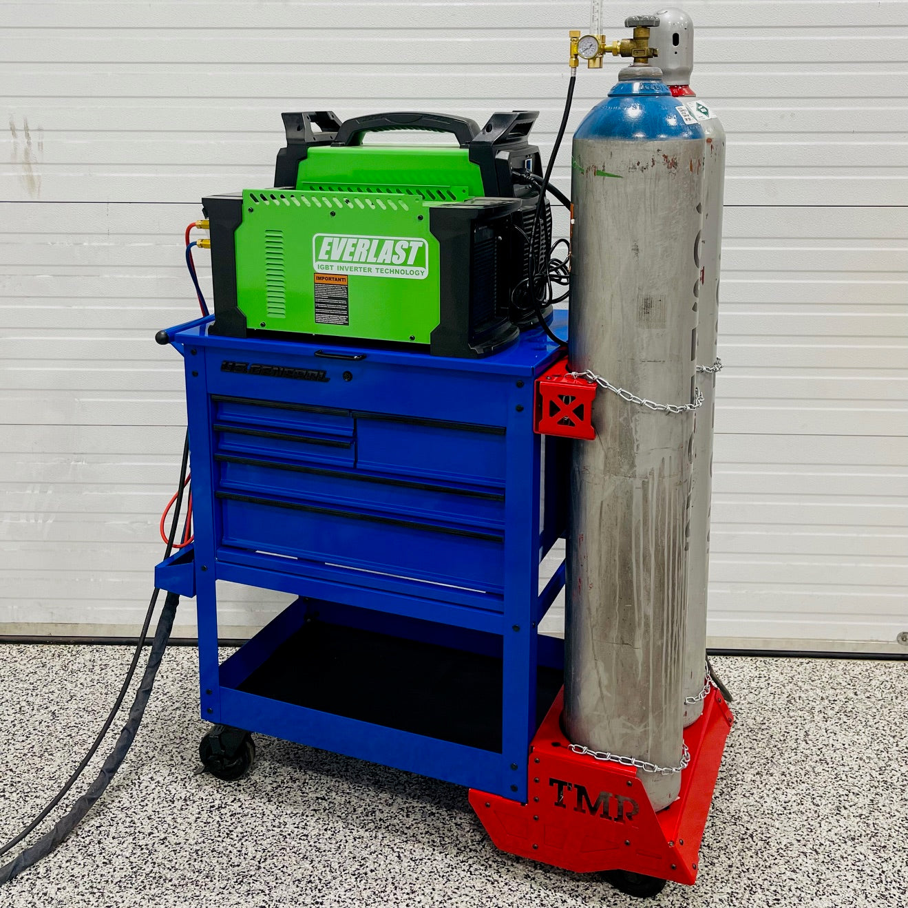 Welding Cart Conversion (Harbor Freight Mechanics Cart) TMR Customs