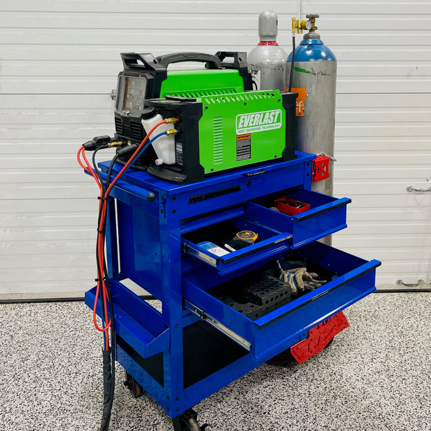 Welding Cart Conversion (Harbor Freight Mechanics Cart) TMR Customs