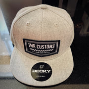 YOUTH TMR Customs "SPEEDY" Grey Flat Bill Hat