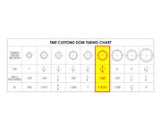 1-3/4" OD X .120" Wall DOM TUBING