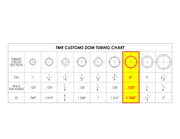 2" OD X .120" Wall DOM TUBING