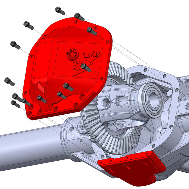 05+ Dana 60 Shave Kit (TMR Customs 13 Bolt Conversion)