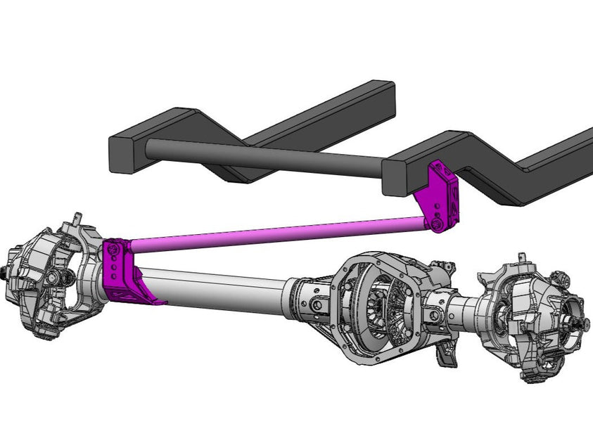 Universal Front Track Bar/Pan Hard Bar Kit TMR Customs