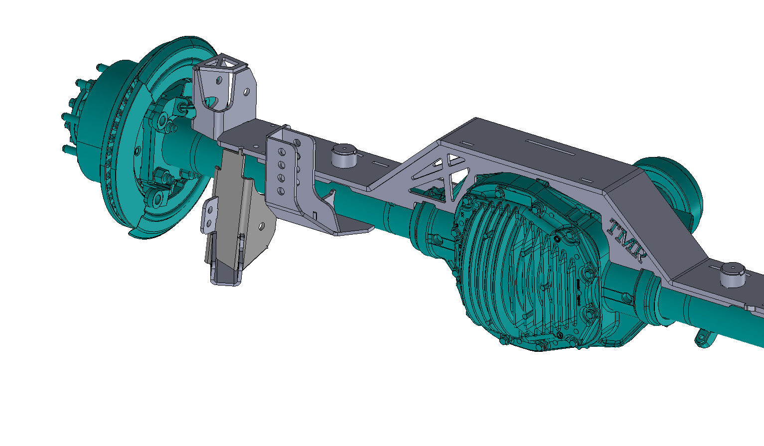 JK 1 TON Axle Swap Truss Rear Sterling 10.25/10.5 TMR Customs