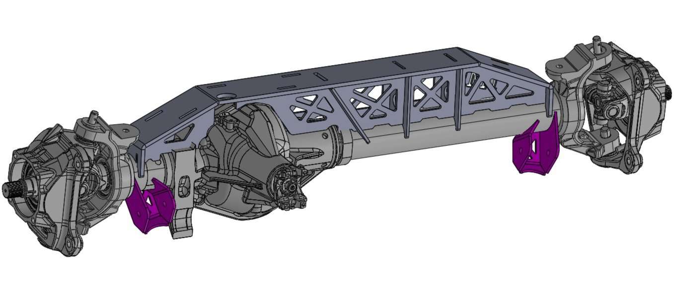 Super Duty Dana 60 Lower Link Brackets TMR Customs