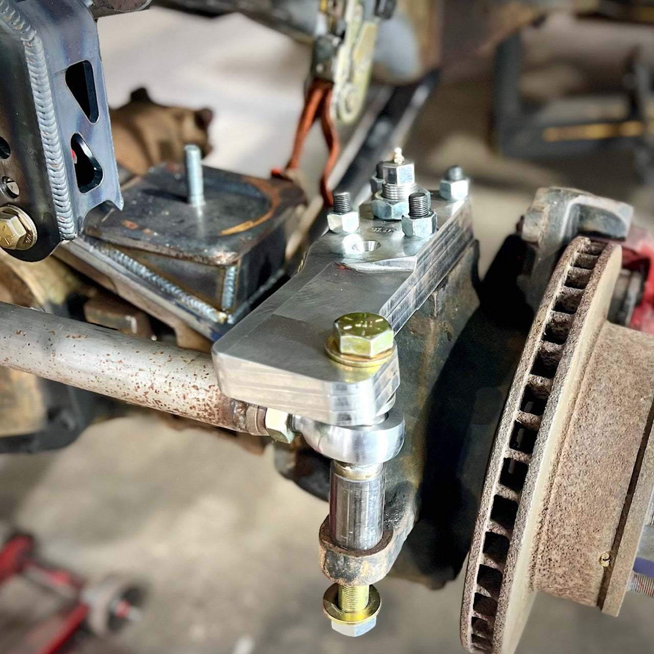 Dana 60 Double Shear High Steer Arm KING PIN TMR Customs