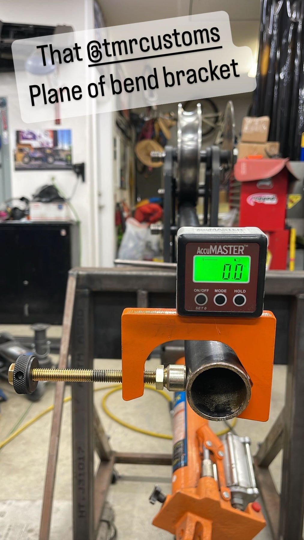 Plane of Bend Bracket/Tube Rotation Gauge – TMR Customs