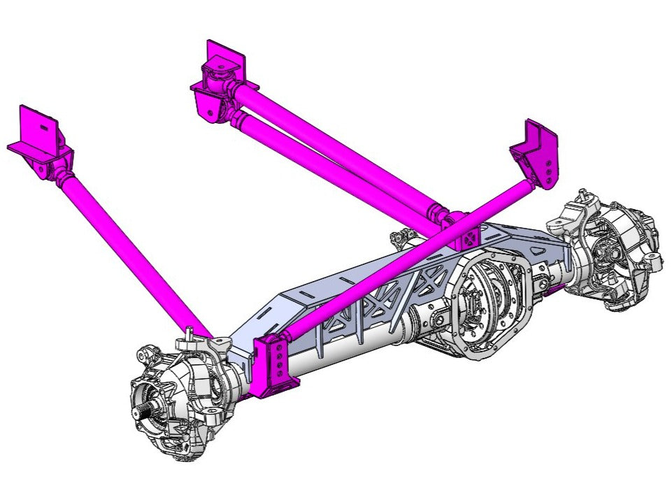 4 Link Suspension Kit - 4 Link Rear Suspension – TMR Customs