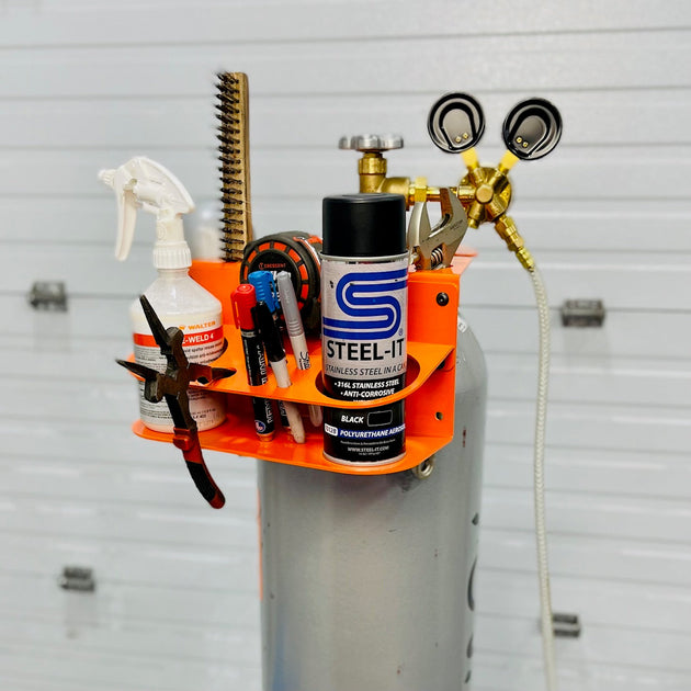 Weld Bottle Organizer Spray Bottles & Markers TMR Customs