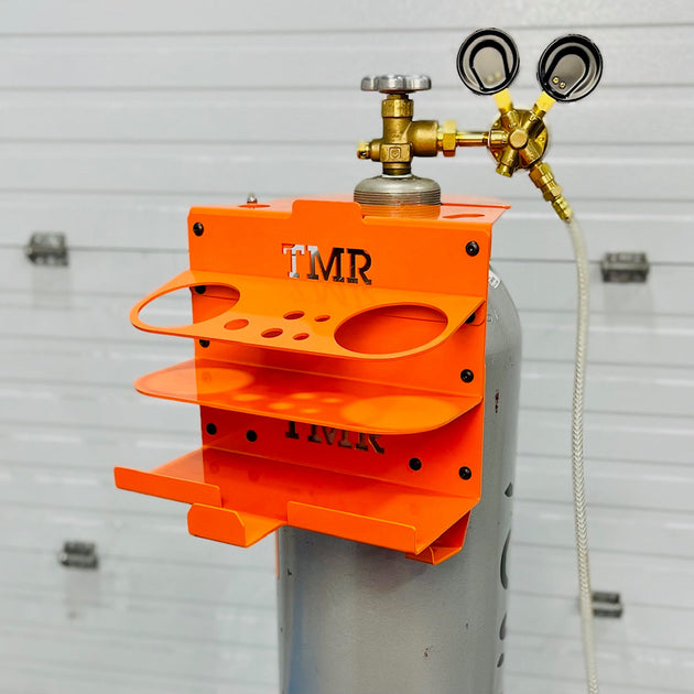 Weld Bottle Organizer The Whole Shebang TMR Customs