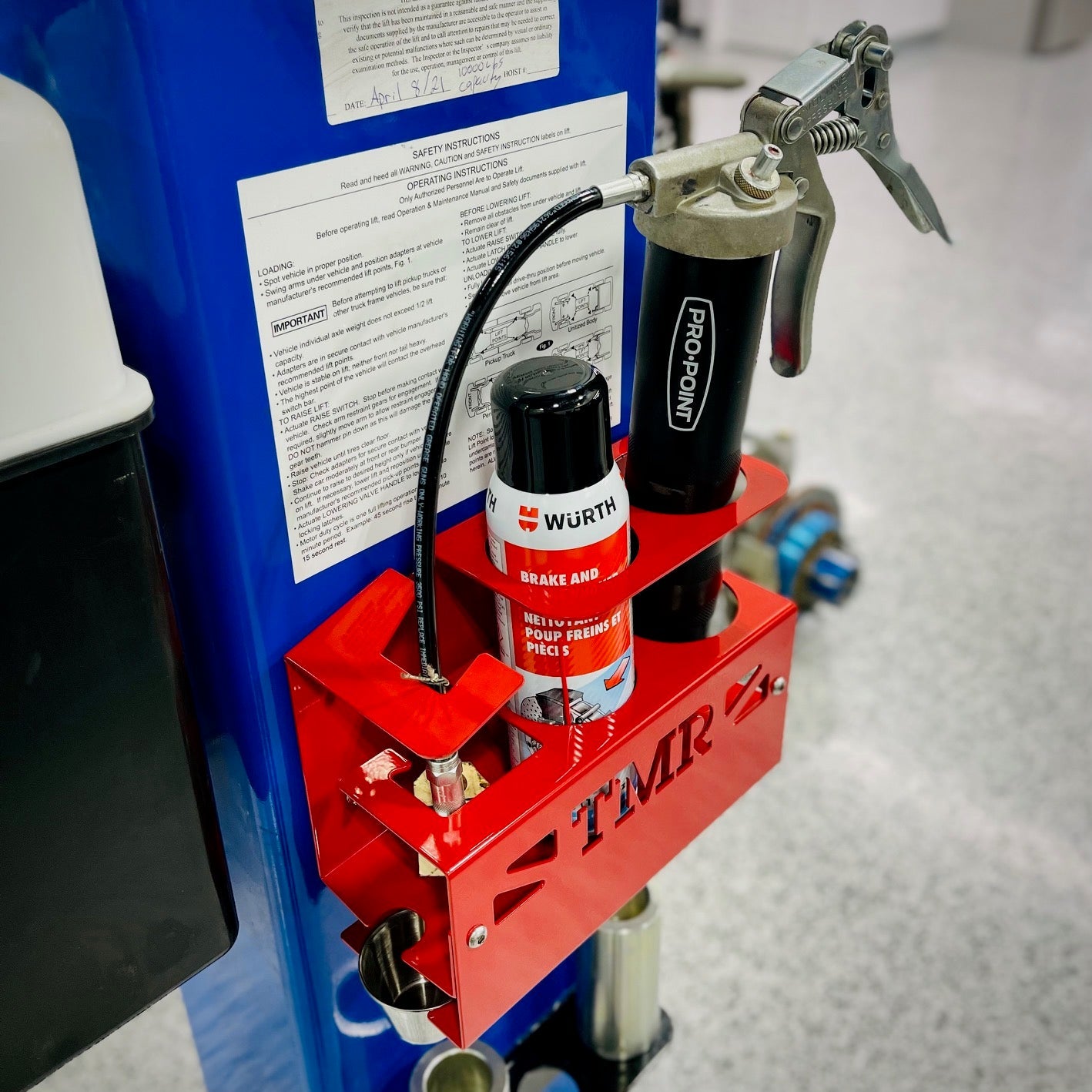 Grease Gun Holder TMR Customs