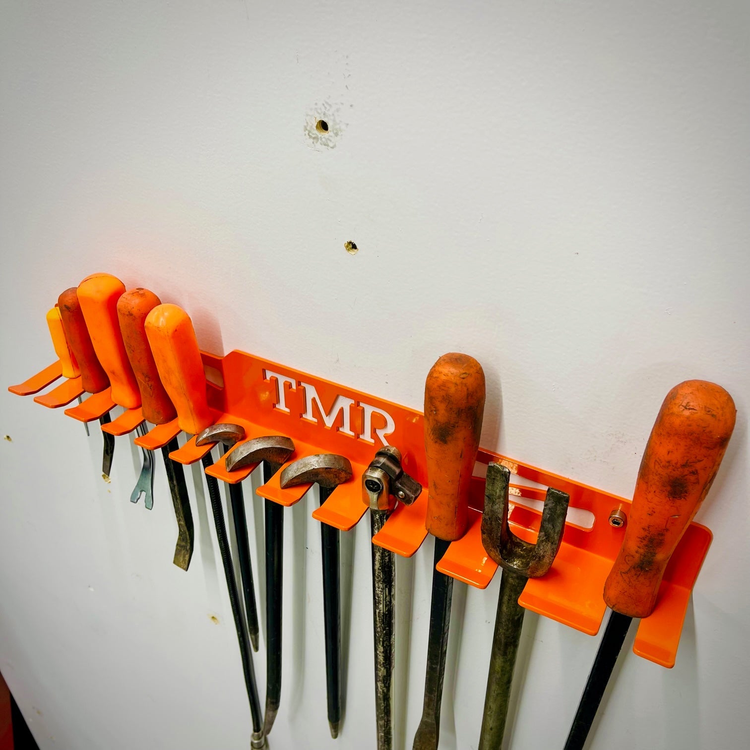 Pry Bar Organizer Rack TMR Customs