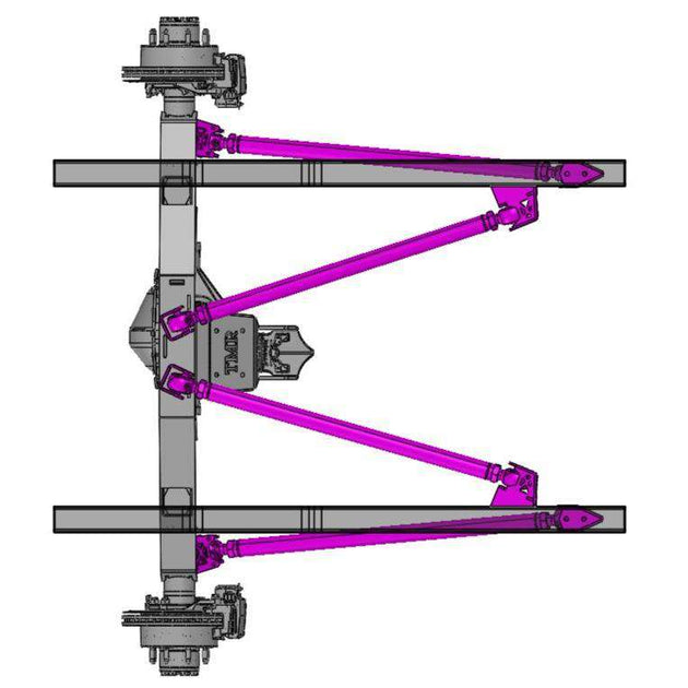 Universal Triangulated 4 Link Kit (OPTION 2) – TMR Customs
