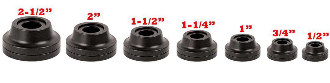 Dimple Die 7 Piece Master Set - TMR Customs