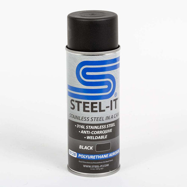 Steel-It Polyurethane Aerosol Paint - BLACK 1012B – TMR Customs
