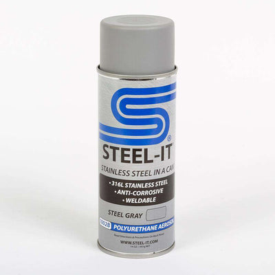 Steel-It Polyurethane Aerosol Paint - STEEL GRAY 1002B
