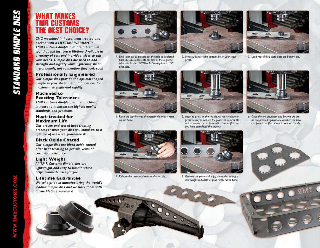 Dimple Die 5 Piece Craftsman Set - TMR Customs